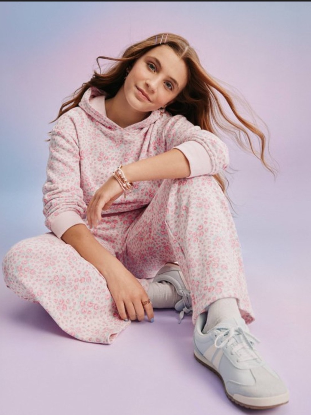LOVESHACKFANCY TARGET SWEATSHIRT HOODIE AND SWEATPANTS SET - Picture 2 of 3